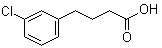 3-氯苯丁酸分子结构 (CAS 22991-05-5)