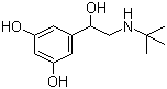 Terbutaline molecular structure (CAS 23031-25-6)