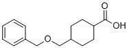 Trans-4-((benzyloxy)methyl)cyclohexanecarboxylic acid molecular structure (CAS 2304449-48-5)