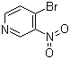 结构式 CAS# 23056-44-2, 4-溴-3-硝基吡啶