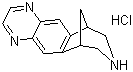 Varenicline hydrochloride molecular structure (CAS 230615-23-3)