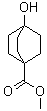 structure of CAS# 23062-53-5, 4-Hydroxybicyclo[2.2.2]octane-1-carboxylic acid methyl ester