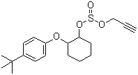 炔螨特分子结构 (CAS 2312-35-8)