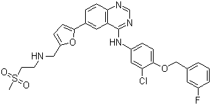 拉帕替尼分子结构 (CAS 231277-92-2)