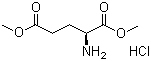 structure of CAS# 23150-65-4, L-Glutamic acid dimethyl ester hydrochloride;Dimethyl L-2-aminoglutarate hydrochloride
