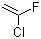 structure of CAS# 2317-91-1, 1-Chloro-1-fluoroethylene;fluorochloroethylene