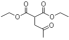 2-(2-氧代丙基)-丙二酸二乙酯分子结构 (CAS 23193-18-2)