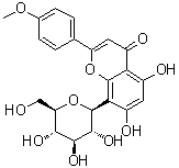 Cytisoside molecular structure (CAS 2326-34-3)