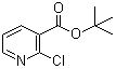 结构式 CAS# 232951-83-6, 2-氯-3-吡啶羧酸叔丁基酯