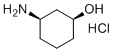 structure of CAS# 2331211-57-3, (1S,3R)-3-Amino-cyclohexanol hydrochloride