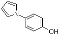 structure of CAS# 23351-09-9, 4-(1H-Pyrrol-1-yl)phenol;N-(4-Hydroxyphenyl)pyrrol
