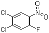 结构式 CAS# 2339-78-8, 4,5-二氯-2-氟硝基苯; 1,2-二氯-4-氟-5-硝基苯; 3,4-二氯-2-氟-1-硝基苯