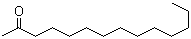 structure of CAS# 2345-27-9, 2-Tetradecanone