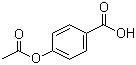 4-乙酰氧基苯甲酸分子结构 (CAS 2345-34-8)