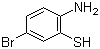 structure of CAS# 23451-95-8, 2-Amino-5-bromobenzenethiol;2-Amino-5-bromothiophenol