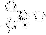 溴化噻唑蓝四氮唑分子结构 (CAS 2348-71-2)