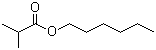 structure of CAS# 2349-07-7, Hexyl isobutyrate