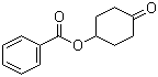 structure of CAS# 23510-95-4, 4-(Benzoyloxy)cyclohexanone;Benzoic acid 4-oxocyclohexan-1-yl ester