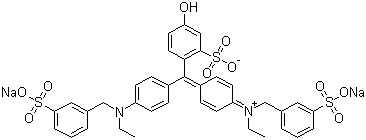 固绿 FCF分子结构 (CAS 2353-45-9)