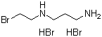 结构式 CAS# 23545-42-8, N-(2-溴乙基)-1,3-丙二胺二氢溴酸盐