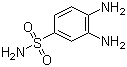 structure of CAS# 2360-20-5, 3,4-Diaminobenzenesulfonamide;3,4-diaminobenzene-1-sulfonamide