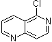 5-氯-1,6-萘啶分子结构 (CAS 23616-32-2)
