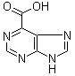 嘌呤-6-羧酸分子结构 (CAS 2365-43-7)