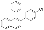 structure of CAS# 2366210-03-7, 2-(4-Chlorophenyl)-1-phenylnaphthalene