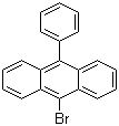 结构式 CAS# 23674-20-6, 9-溴-10-苯基蒽