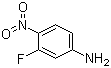 3-氟-4-硝基苯胺分子结构 (CAS 2369-13-3)