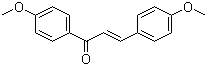 structure of CAS# 2373-89-9, 4,4'-Dimethoxychalcone;1,3-Bis(4-methoxyphenyl)propenone; 1,3-Bis(4-methoxyphenyl)-2-propen-1-one; NSC 87339; p, p'-Dimethoxychalcone