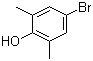 4-溴-2,6-二甲基苯酚分子结构 (CAS 2374-05-2)