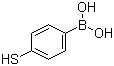 4-巯基苯硼酸分子结构 (CAS 237429-33-3)