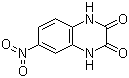 结构式 CAS# 2379-56-8, 1,4-二氢-6-硝基喹喔啉-2,3-二酮