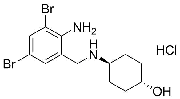 Ambroxol hydrochloride molecular structure (CAS 23828-92-4)