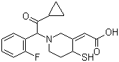 结构式 CAS# 239466-74-1, 普拉格雷代谢物