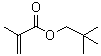 2,2-二甲基丙基甲基丙烯酸酯分子结构 (CAS 2397-76-4)