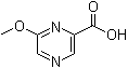 6-甲氧基-2-吡嗪羧酸分子结构 (CAS 24005-61-6)