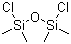 structure of CAS# 2401-73-2, 1,3-Dichloro-1,1,3,3-tetramethyldisiloxane;1,1,3,3-Tetramethyl-1,3-dichlorodisiloxane; Tetramethyl-1,3-dichlorodisiloxane; 1,3-Dichlorotetramethyldisiloxane; Bis(chlorodimethylsilyl) ether; Bis(chlorodimethylsilyl) oxide