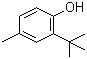 2-tert-Butyl-4-methylphenol molecular structure (CAS 2409-55-4)