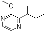 structure of CAS# 24168-70-5, 2-Methoxy-3-sec-butyl pyrazine;2-sec-Butyl-3-methoxy-pyrazine