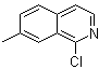 结构式 CAS# 24188-80-5, 1-氯-7-甲基异喹啉