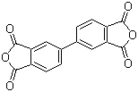 3,3',4,4'-Biphenyltetracarboxylic dianhydride molecular structure (CAS 2420-87-3)