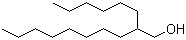 2-己基-1-癸醇分子结构 (CAS 2425-77-6)