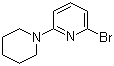 structure of CAS# 24255-97-8, 2-Bromo-6-piperidinopyridine;2-Bromo-6-(piperidin-1-yl)pyridine
