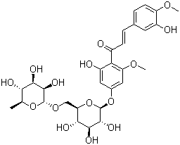 Hesperidin methylchalcone molecular structure (CAS 24292-52-2)