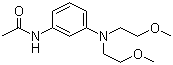 3-(N,N-二甲氧基乙基)氨基乙酰苯胺分子结构 (CAS 24294-01-7)