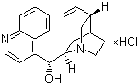 Cinchonine hydrochloride molecular structure (CAS 24302-67-8)