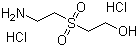 2-(Aminoethylsulfonyl)ethanol dihydrochloride molecular structure (CAS 24304-83-4)