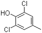 structure of CAS# 2432-12-4, 2,6-Dichloro-4-methylphenol;2,6-Dichloro-p-cresol